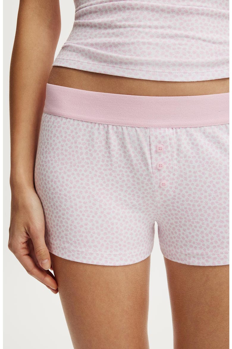 Women's Dreamy Soft Boyshort, Alternate, color, Lorette Floral Rosy Haze