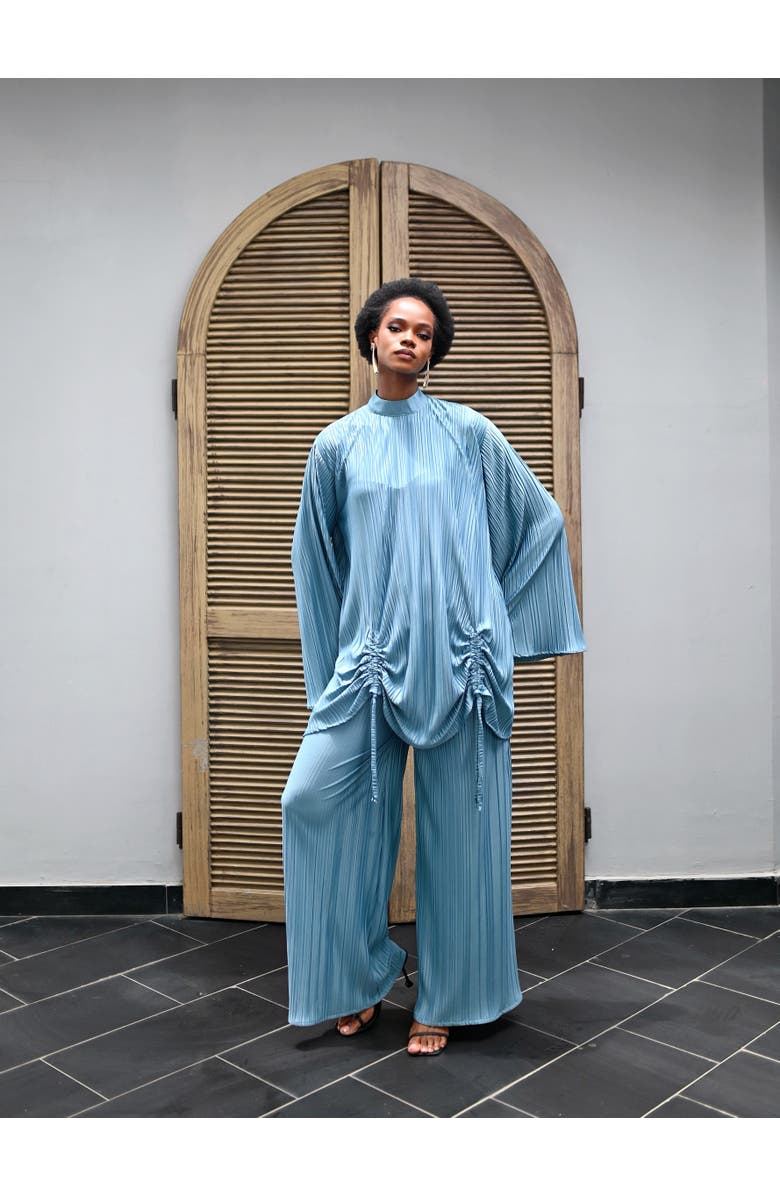 Flaunt Archive Liya Pants Set, Alternate, color, Blue