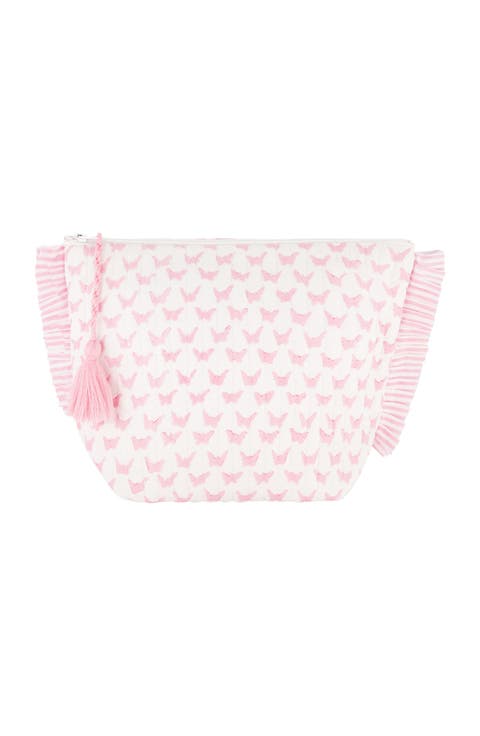 La Plage Ruffle Pouch
