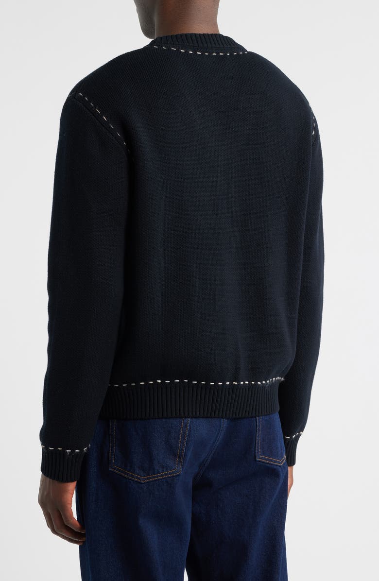 Percival Module Boxy Cardigan, Alternate, color, Black