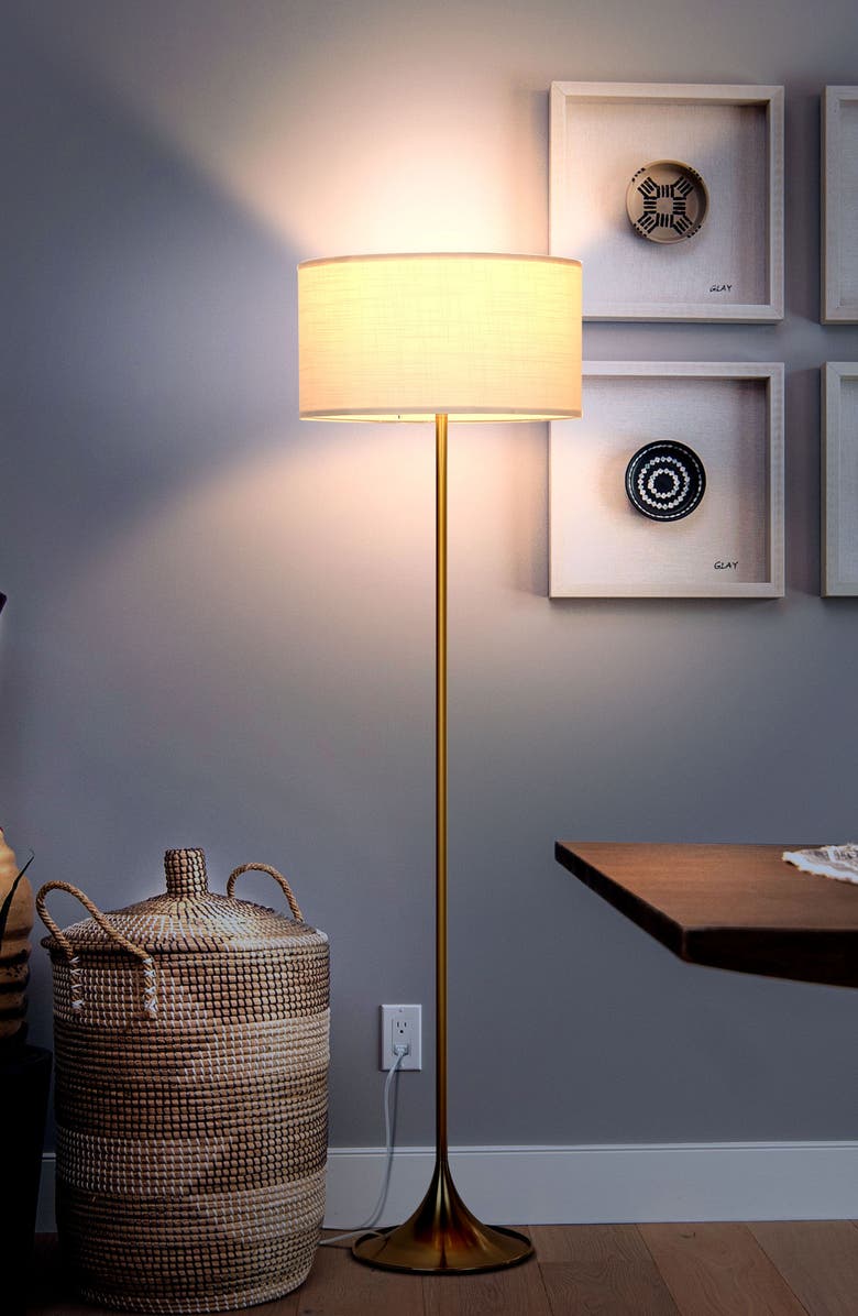 Brightech Quinn LED Floor Lamp, Alternate, color,