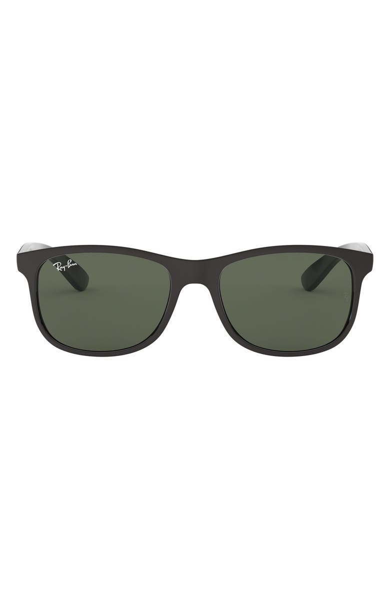 Ray-Ban 'Youngster' 55mm Sunglasses, Alternate, color, Black
