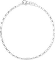 Bony Levy 14K Gold Flat Bar Chain Bracelet (Online Trunk Show)