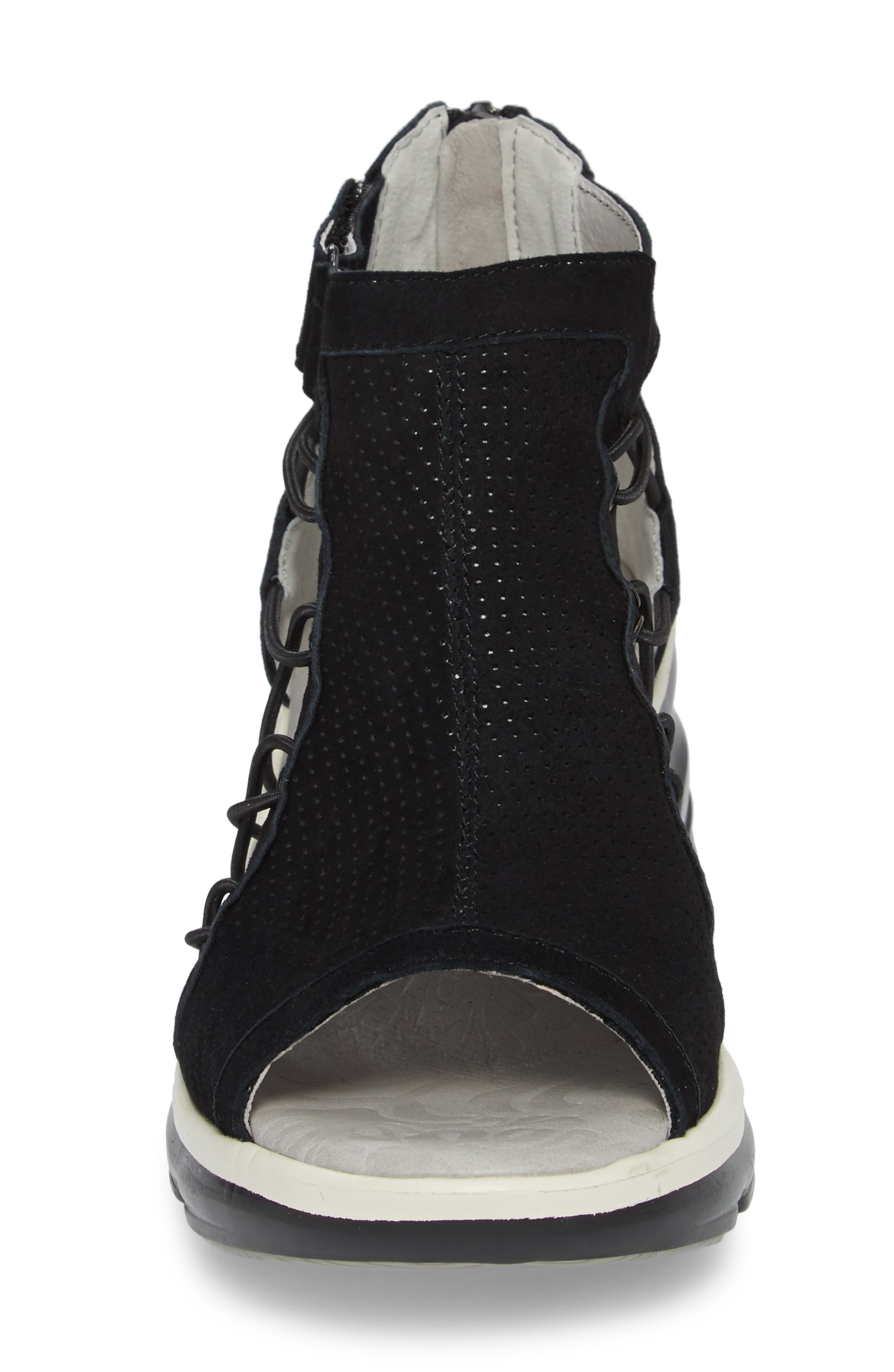 Jambu Naomi Perforated Wedge Sandal, Alternate, color, 