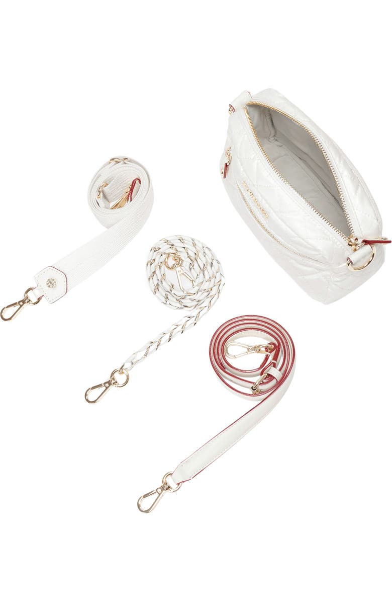 MZ Wallace Mini Crosby Quilted Nylon Crossbody Bag, Alternate, color,