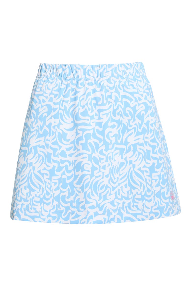 Scribble Print Tech Golf Skort, Alternate, color, BAJA