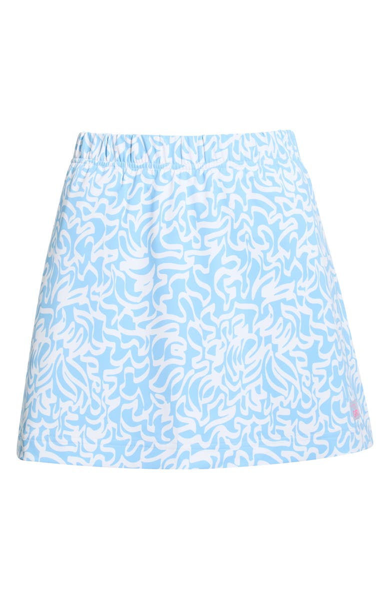 G/FORE Scribble Print Tech Golf Skort, Alternate, color, Baja