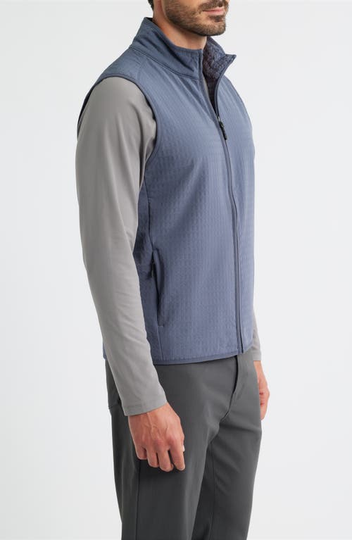 Free Fly Gridback Fleece Lined Vest In Blue