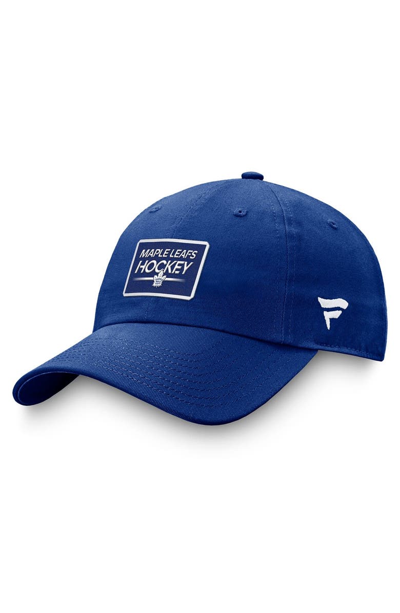 FANATICS Men's Fanatics Branded  Blue Toronto Maple Leafs Authentic Pro Prime Adjustable Hat, Main, color, 