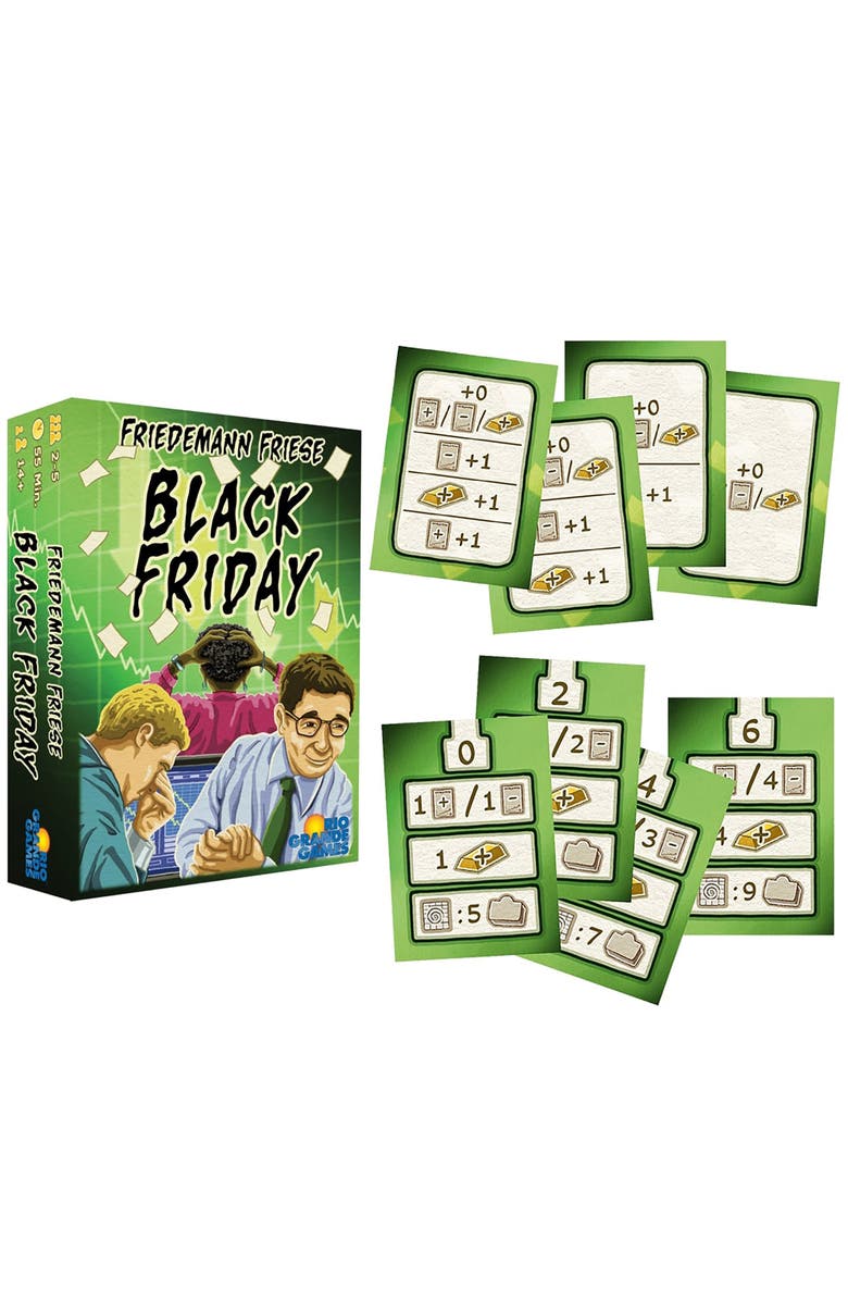 Rio Grande Games Black Friday, Board Game, Ages 14+, 25 Players, Alternate, color, 