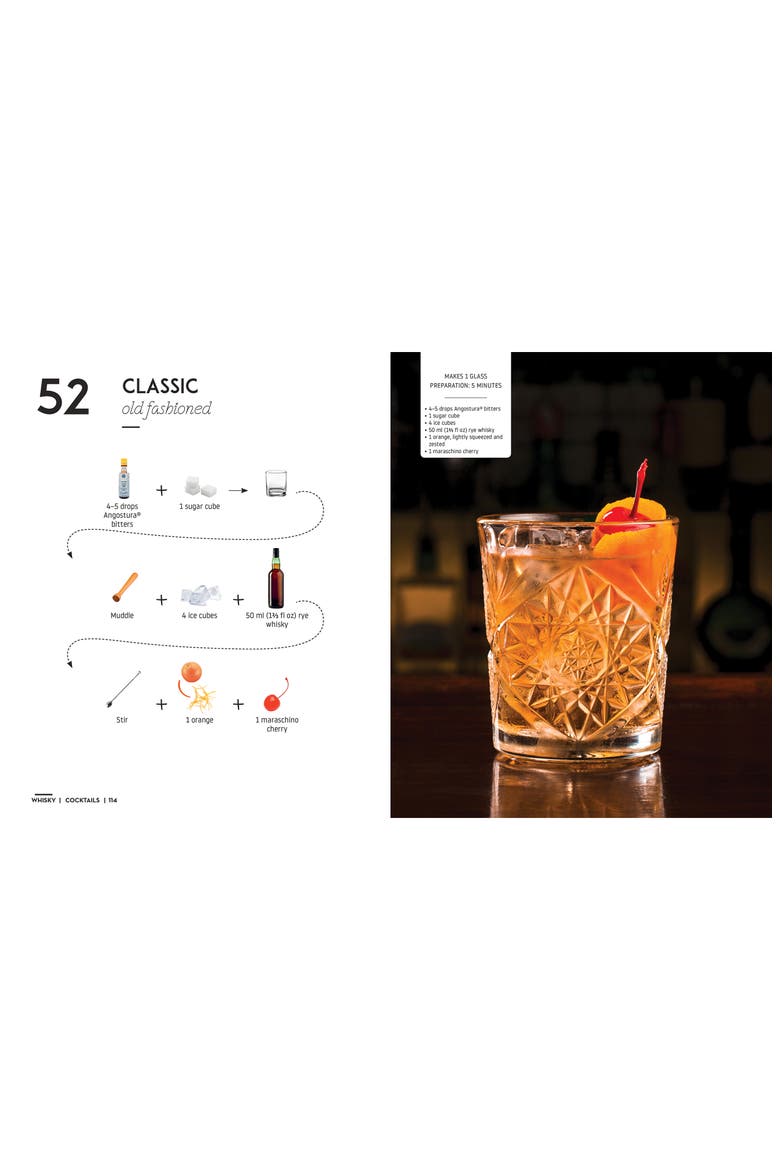 'Cocktails & Canapés' Book, Alternate, color, BLACK
