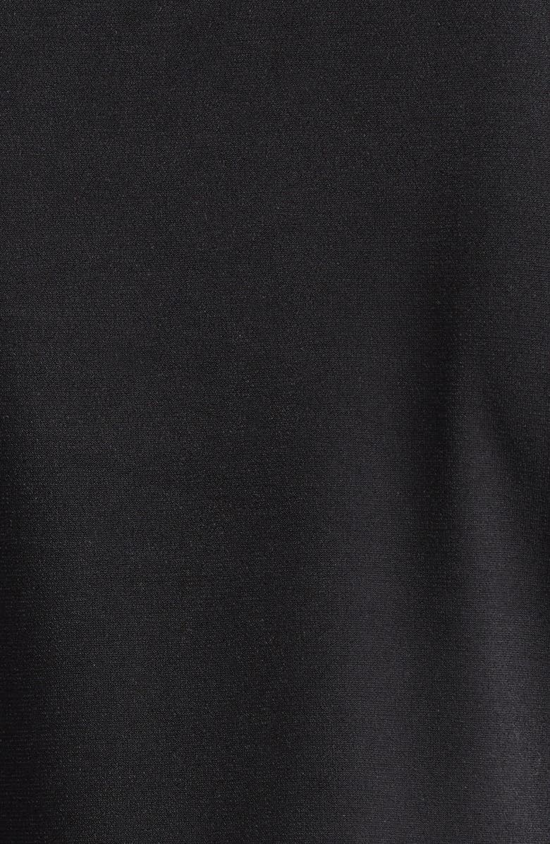 Coperni Suspended Long Sleeve Jersey Dress, Alternate, color, Black