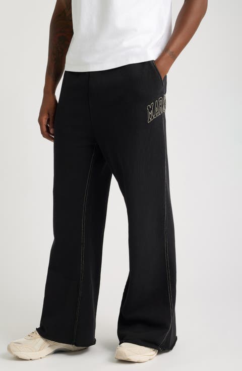 Big Stitch Open Leg Sweatpants