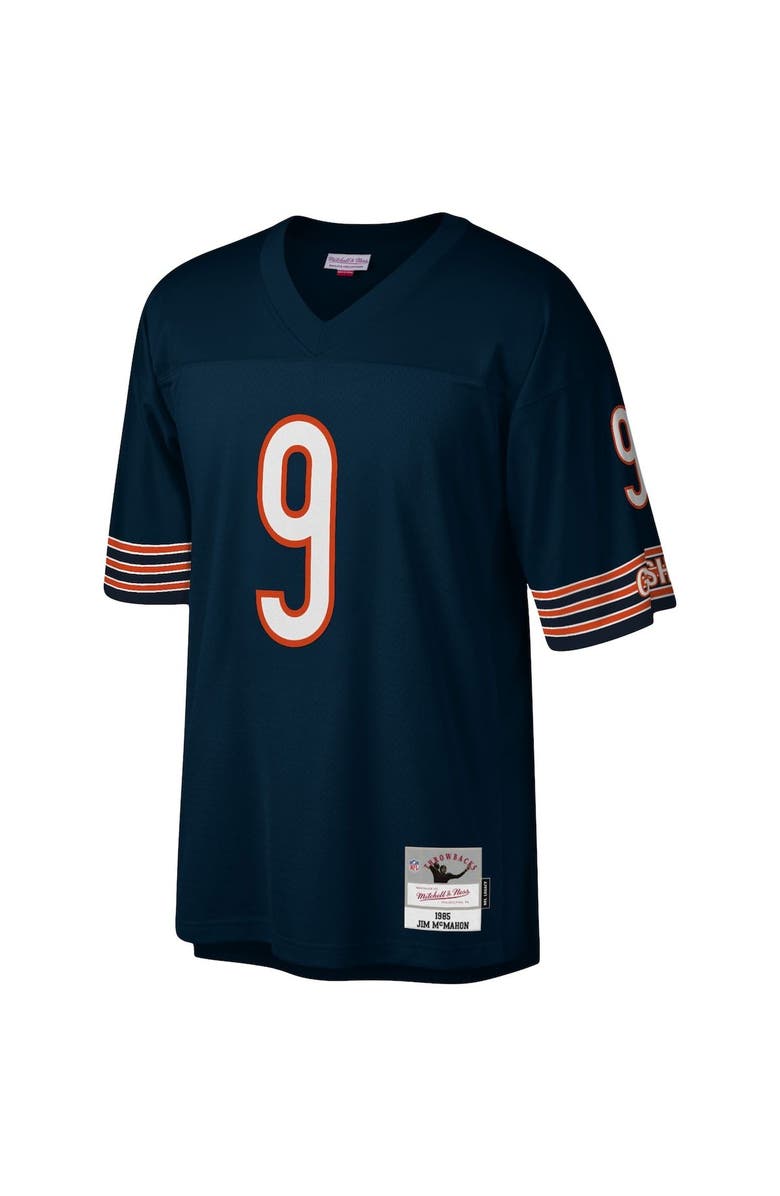 Mitchell & Ness Men's Mitchell & Ness Jim McMahon Navy Chicago Bears Legacy Replica Jersey, Alternate, color,