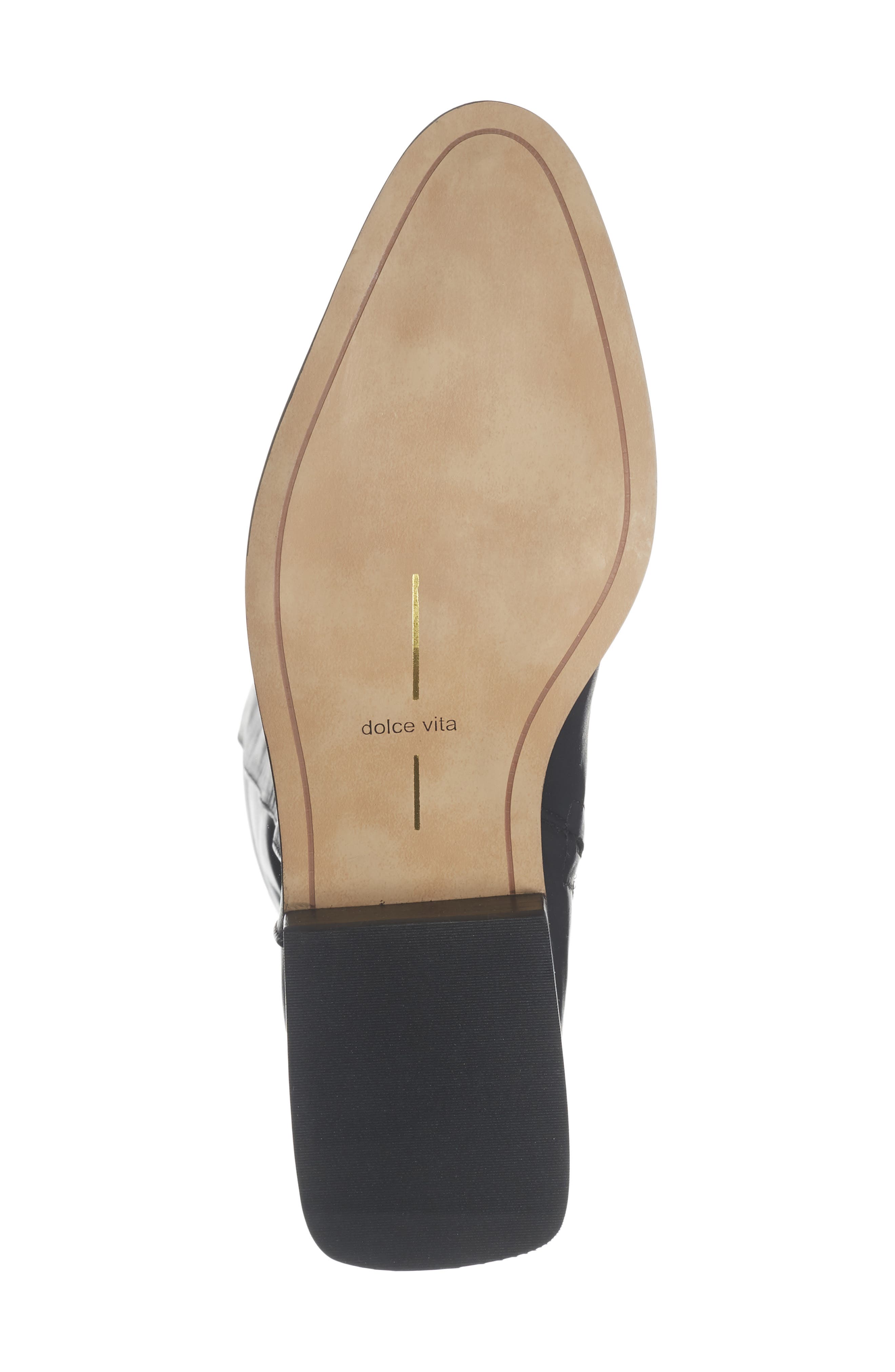 Dolce Vita Verdi Knee High Boot, Alternate, color, Black Leather