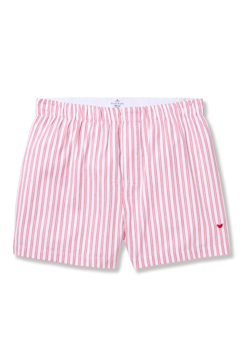 Holiday Assorted 3-Pack Cotton Twill Boxers, Alternate, color, RED