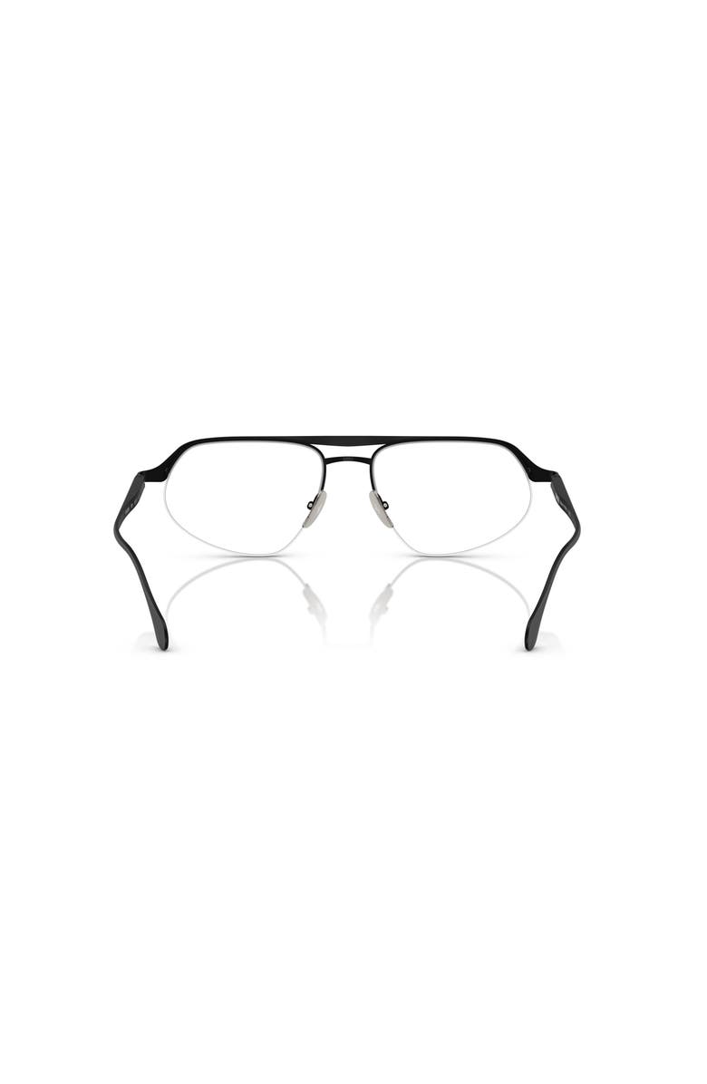 Ferrari 57mm Irregular optical glasses, Alternate, color, Black