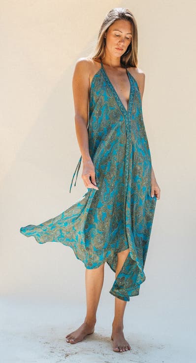 Classic Silk Dress Dandelion