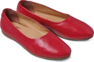Beek Swiftlet Leather Ballet Slipper