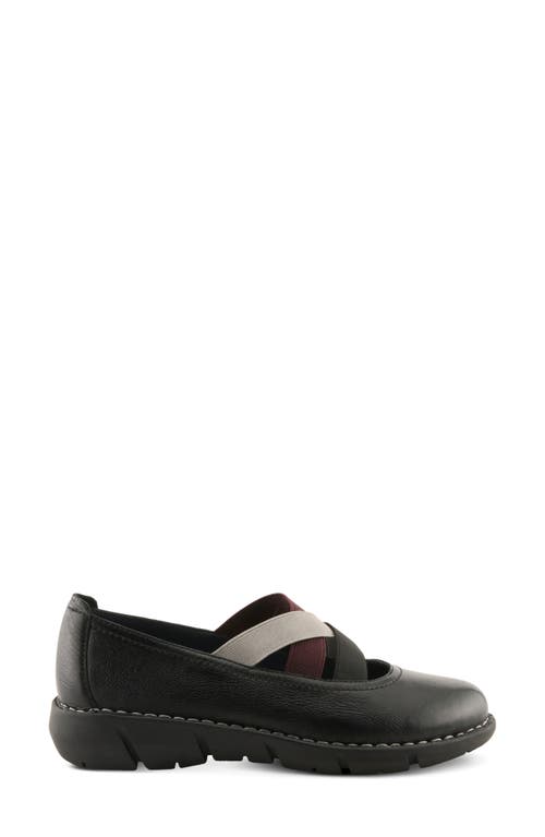 Spring Step Jax Mary Jane Wedge In Black
