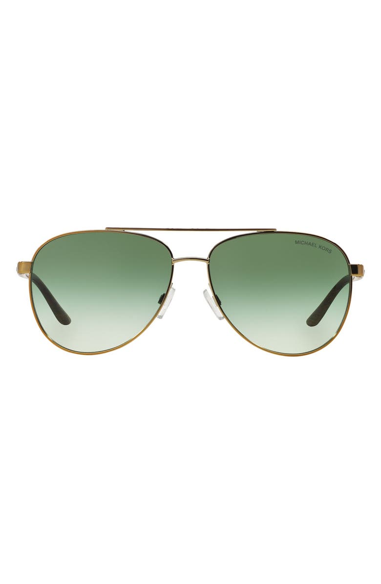 Michael Kors 59mm Aviator Sunglasses, Main, color,