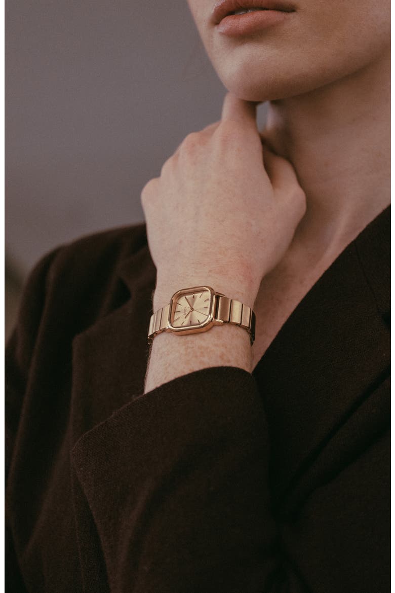 Esther Bracelet Watch, 26mm, Alternate, color, ROSE GOLD