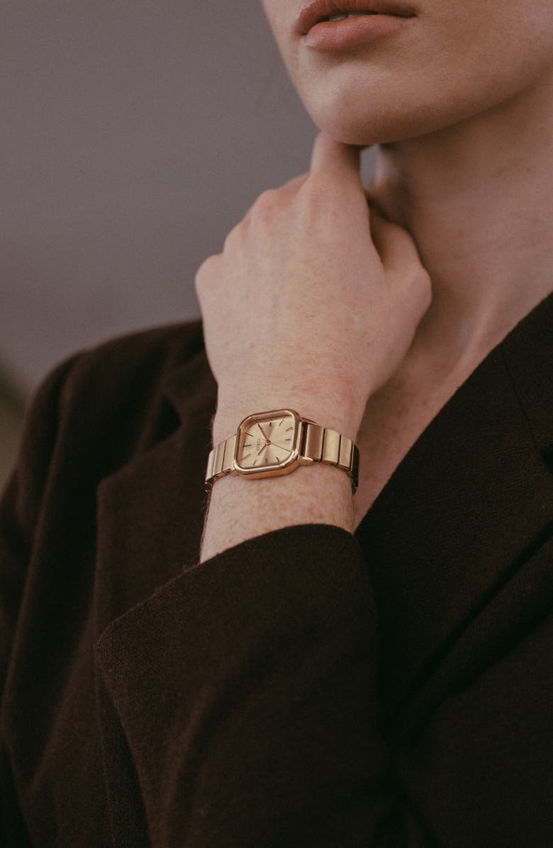 BREDA Esther Bracelet Watch, 26mm, Alternate, color, Rose Gold