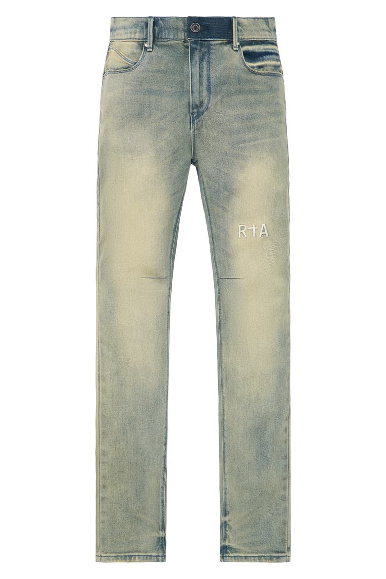 Bryant Tinted Skinny Jeans, Main, color, DAWN WAVE