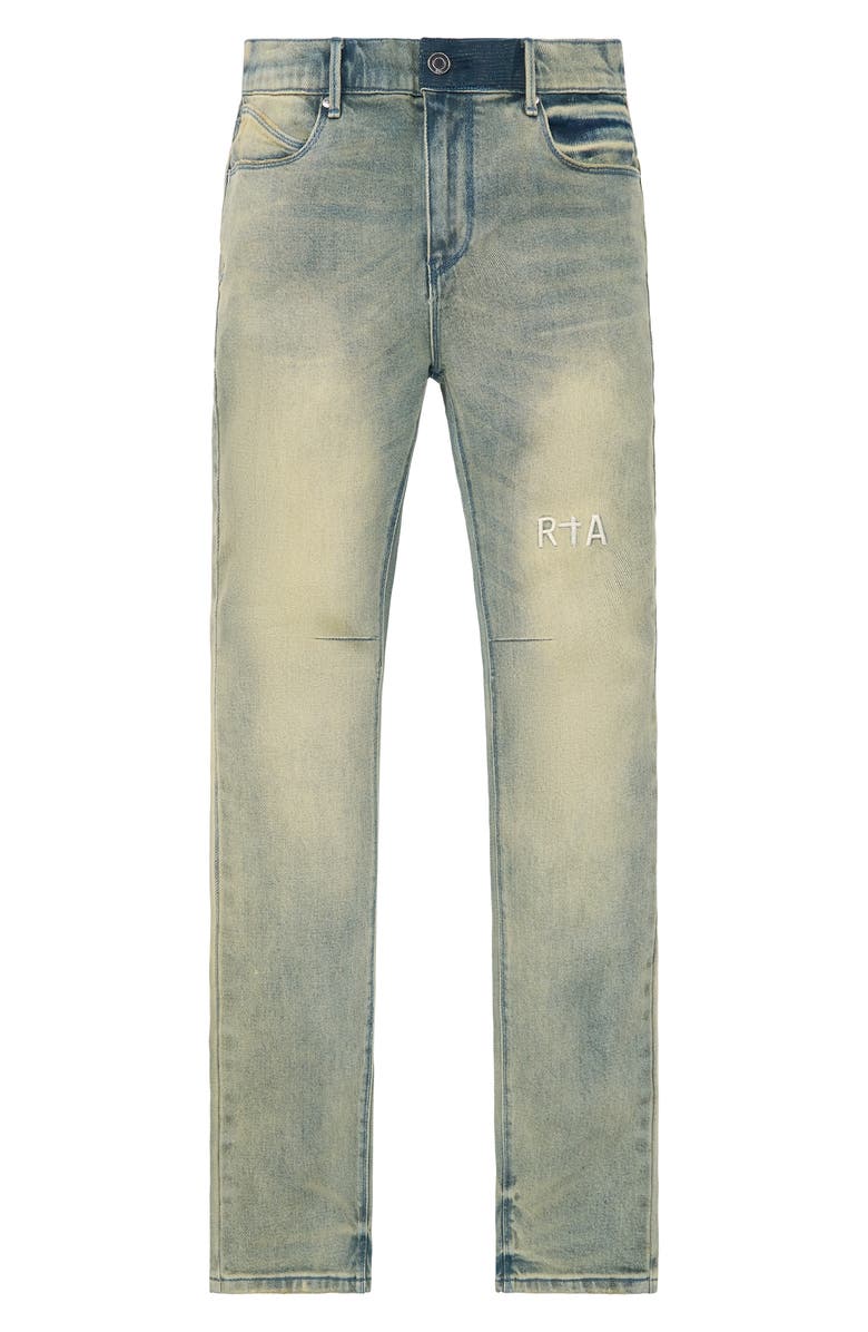 RtA Bryant Tinted Skinny Jeans, Main, color, 