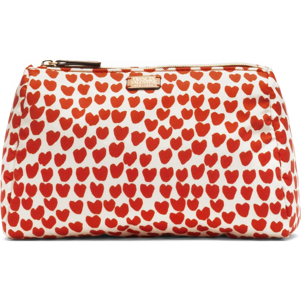 Frances Valentine Large Cosmetic Bag In Multi