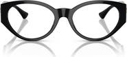 Versace 54mm Oval Optical Glasses