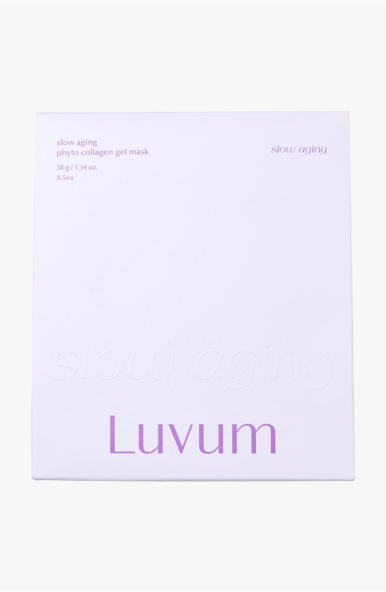 Luvum Slow Aging Phyto Collagen Gel Mask, Alternate, color, NO COLOR