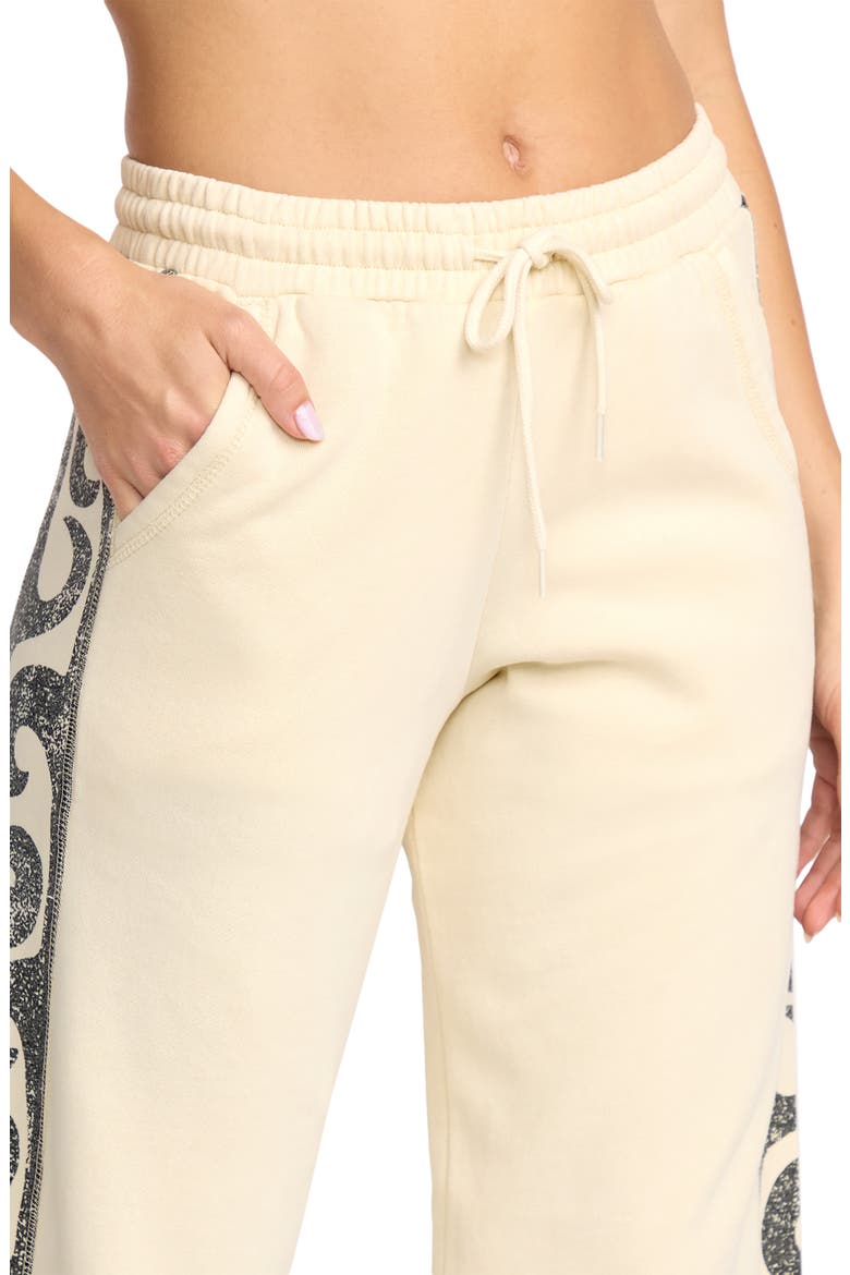 Sun Wave Cotton Blend Sweatpants, Alternate, color, WHITE CAP