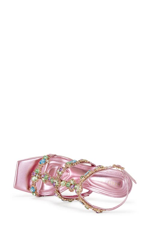 Azalea Wang Khai Ankle Strap Sandal In Pink