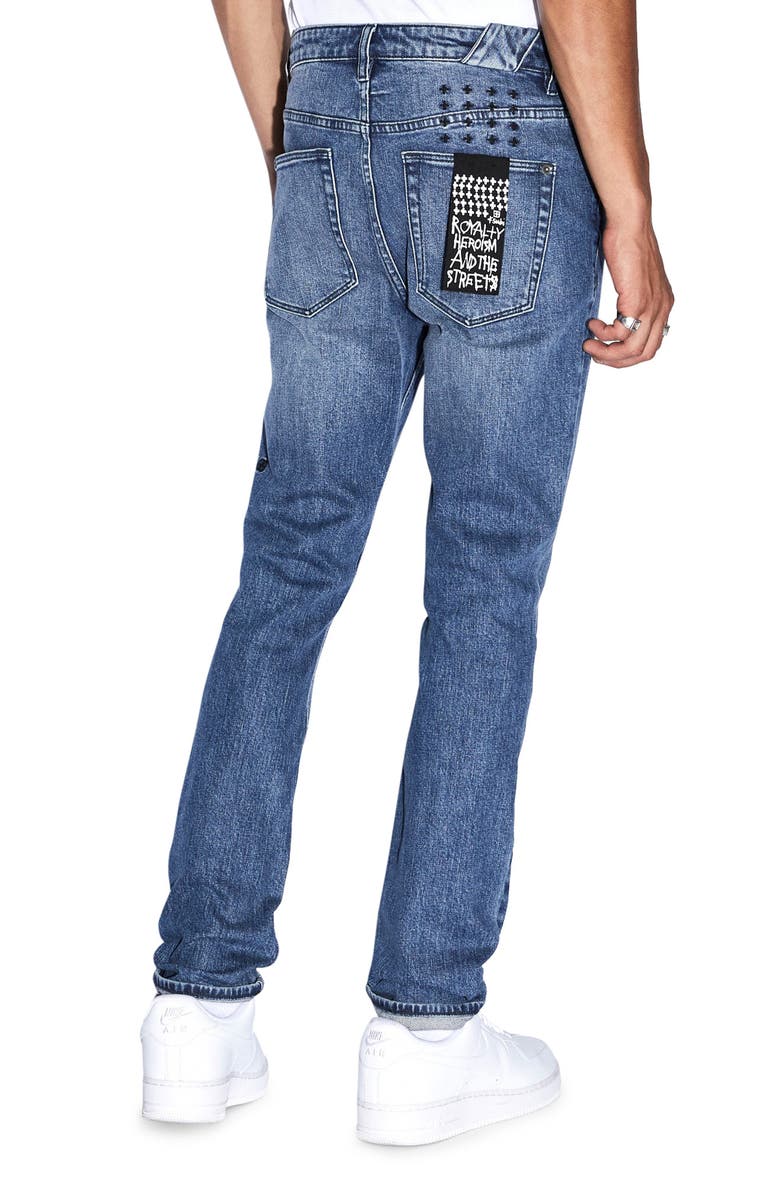 Ksubi Chitch Korreck Slim Tapered Leg Jeans, Alternate, color, 