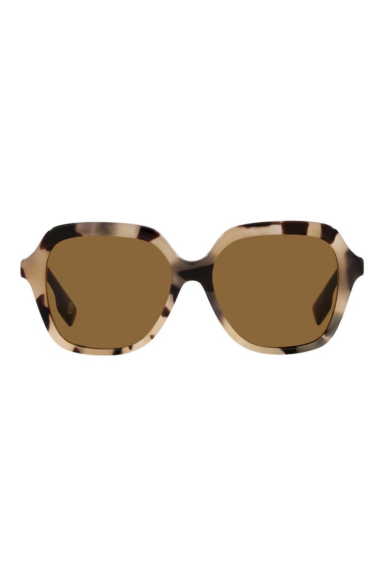 Joni 55mm Square Sunglasses, Main, color, SPOTTED HORN