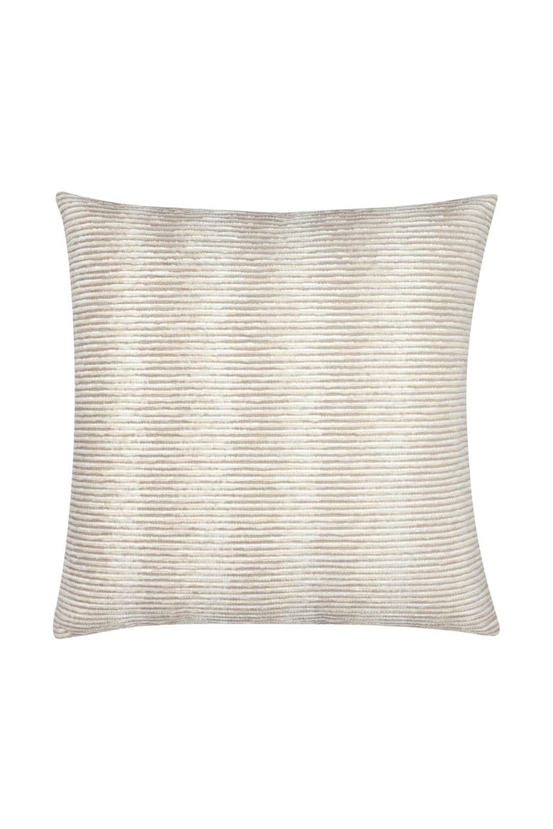 Progress Multicolored Chenille Indoor & Outdoor Woven Accent Pillow, Main, color, Sand