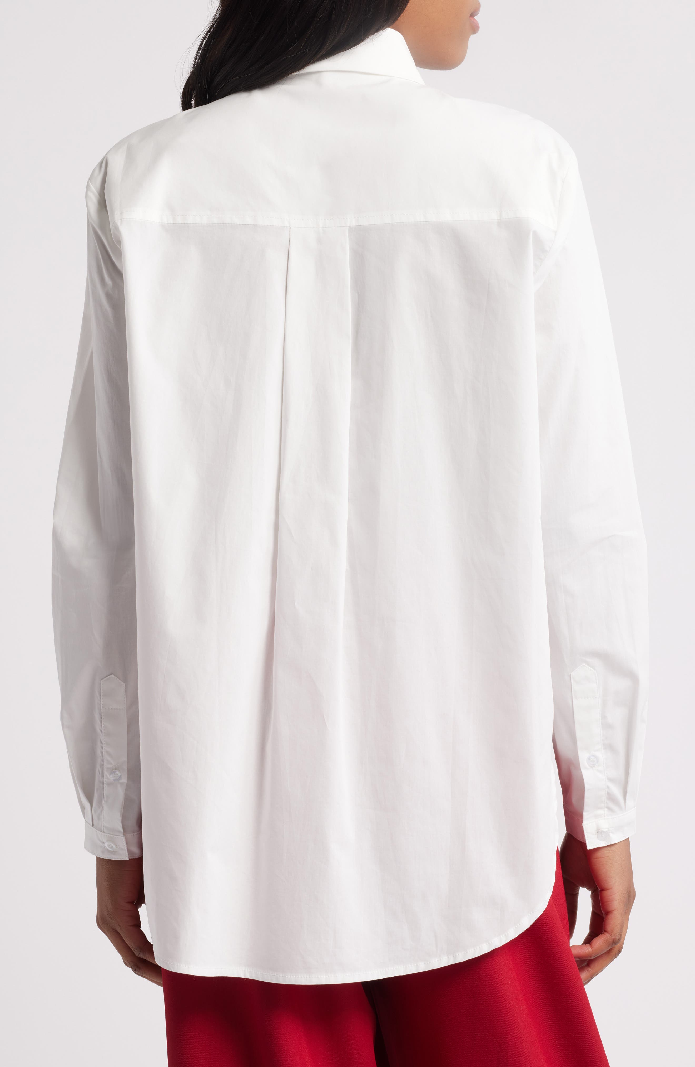 Gianni Cotton Button-Up Shirt - image 2
