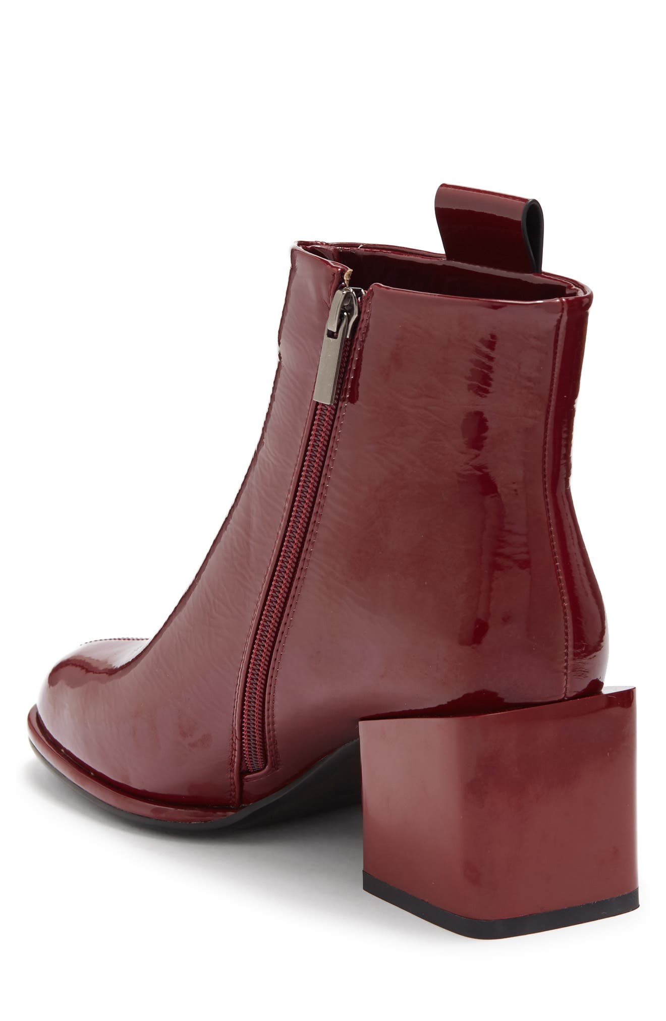 Monty Block Heel Bootie, Alternate, color, BURGUNDY