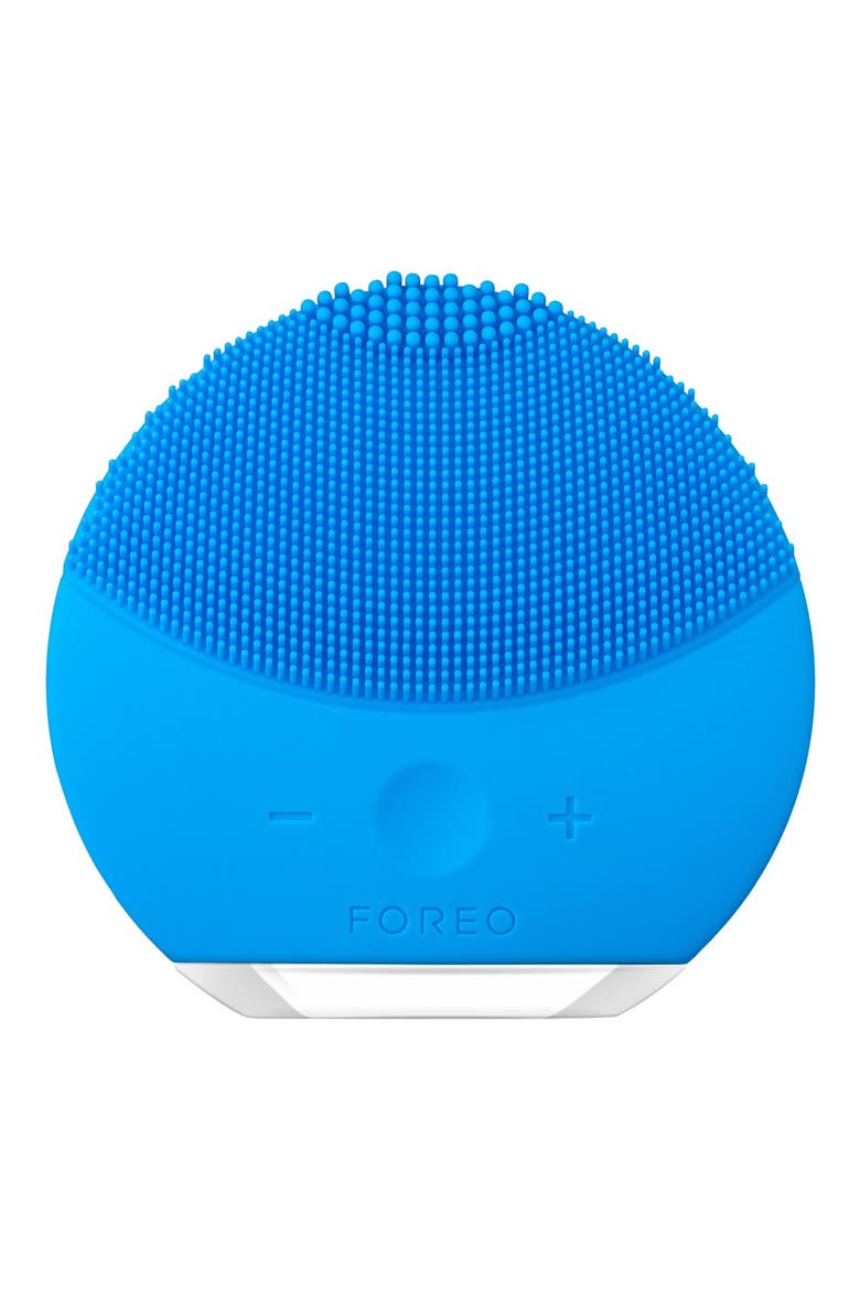 LUNA™ Mini 2 Compact Facial Cleansing Device, Main, color, AQUAMARINE