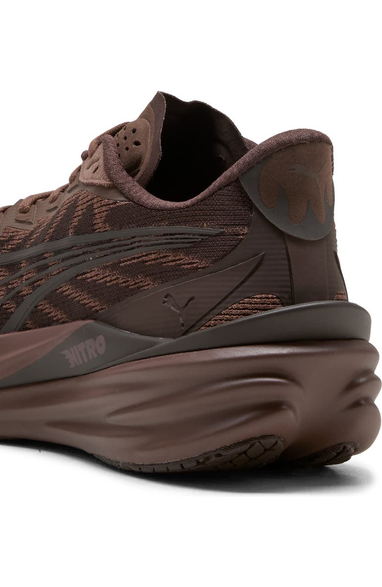 PUMA Deviate Nitro 4 Running Shoe, Alternate, color, Espresso Brown/ Russet Brown