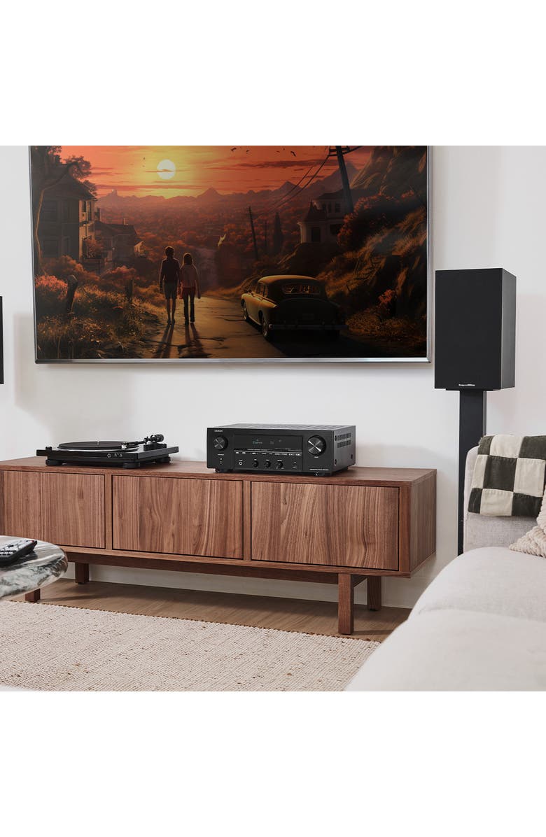 Denon DRA-900H 2.1 Channel 8K Stereo AV Receiver with HEOS Built-In, Alternate, color, Black