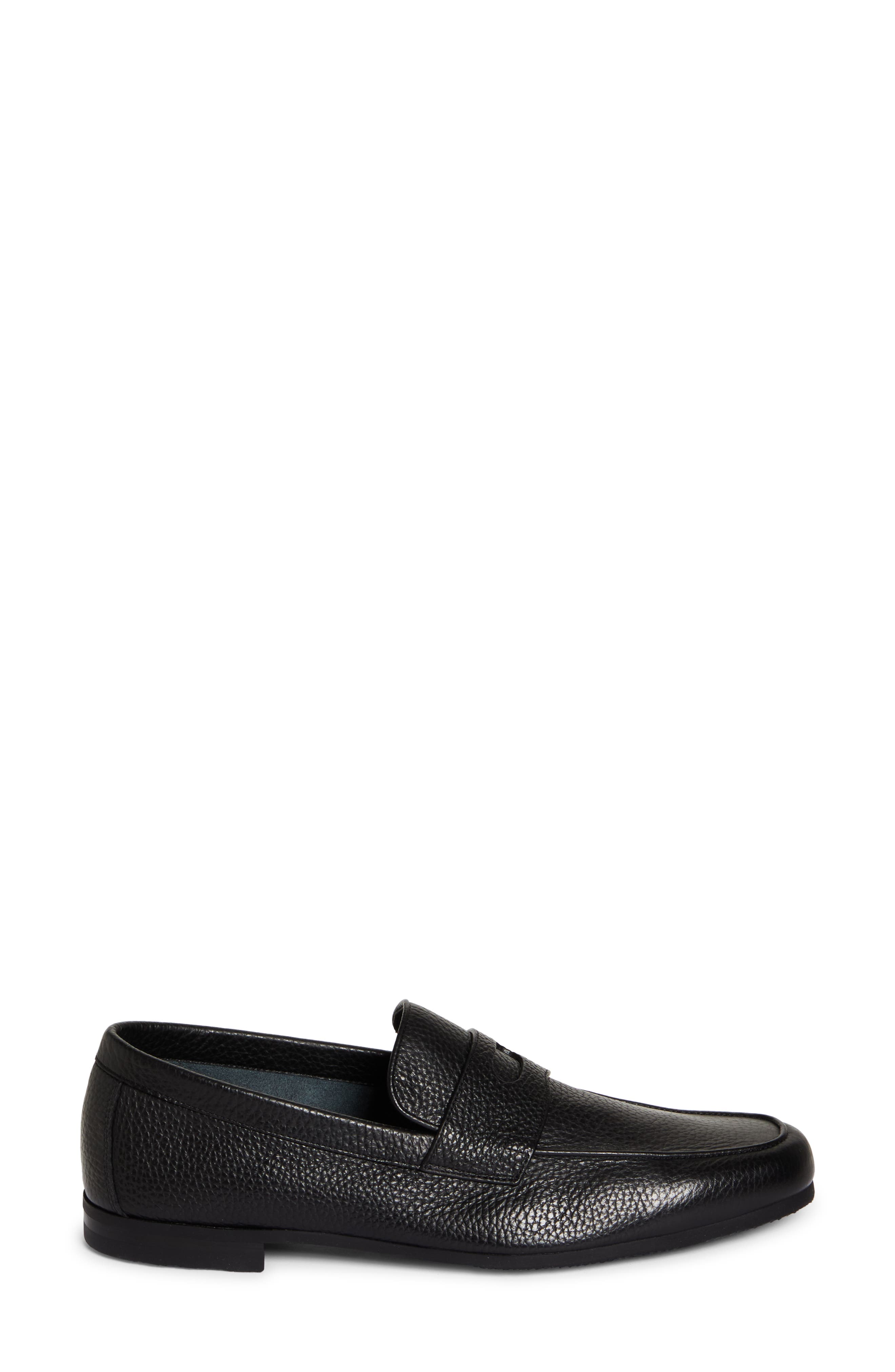 John Lobb Thorne Penny Loafer, Alternate, color, Black