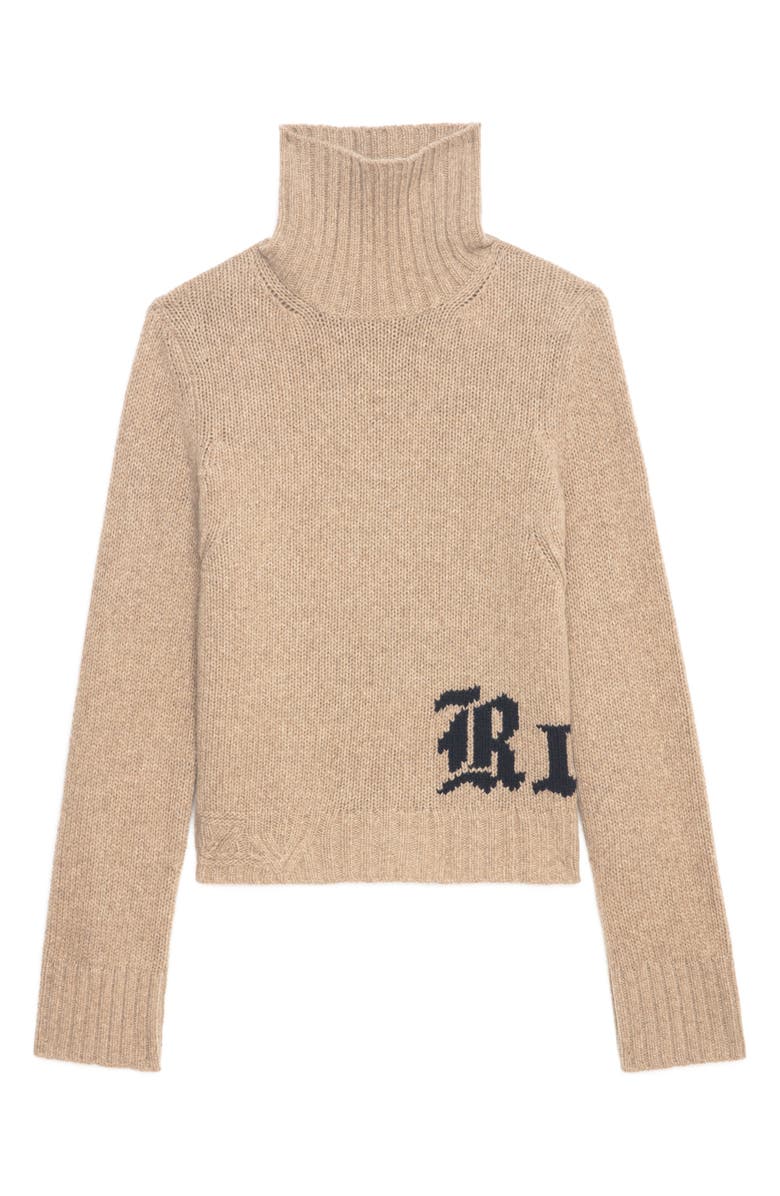 Zadig & Voltaire Namla We Rock Merino Wool Sweater, Alternate, color, 