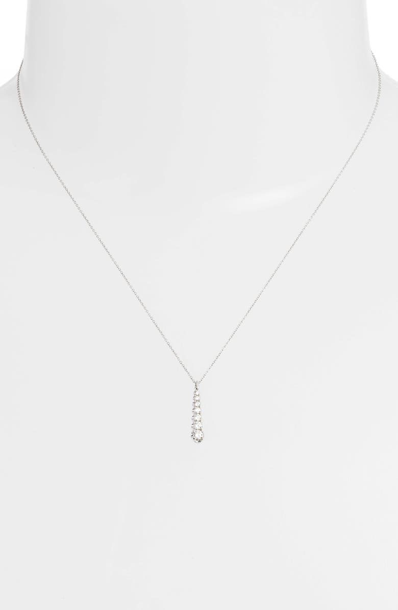 Dana Rebecca Designs Vivian Lily Diamond Drop Necklace, Alternate, color, 