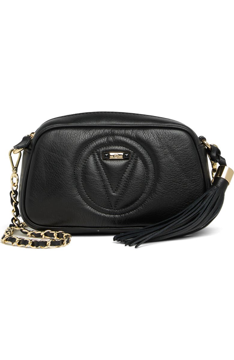 VALENTINO BY MARIO VALENTINO Bella Signature Embossed VLOGO Crossbody Bag, Main, color,