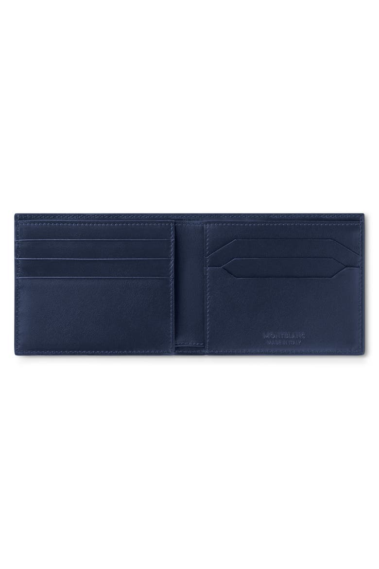 Meisterstück Leather Bifold Wallet, Alternate, color, INK BLUE