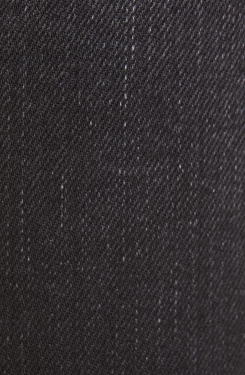 AMIRI Bandana Art Patch Thrasher Ripped Skinny Jeans, Alternate, color, 