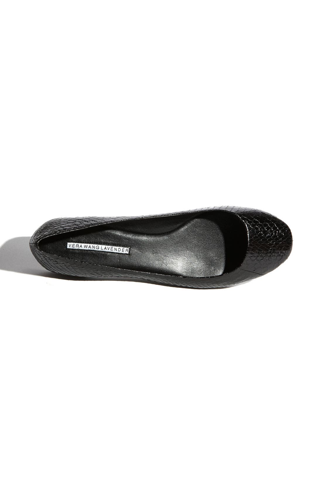 Vera Wang Footwear 'Lara' Flat, Alternate, color, 