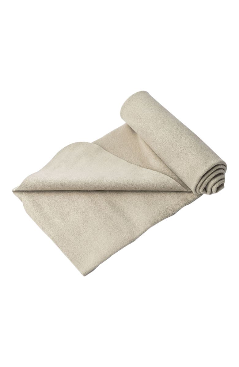 WeGym Suede Towel, Alternate, color, Sandstone